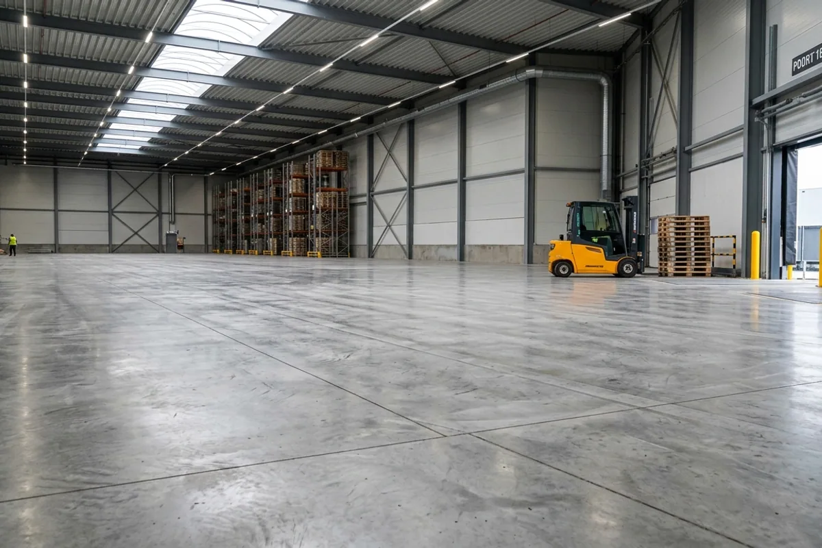 Industrievloeren en bedrijfshallen